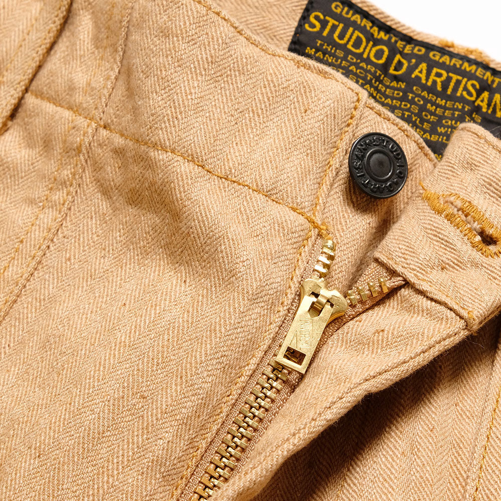 STUDIO D’ARTISAN - FOX COTTON BAKER PANTS - 1917