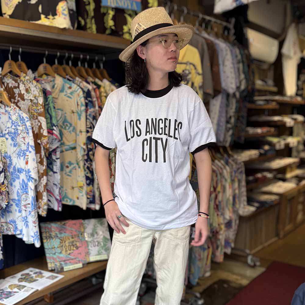 SUNNY SPORTS - I LOVE LA - LOS ANGELES - RINGER TEE - IV26S005