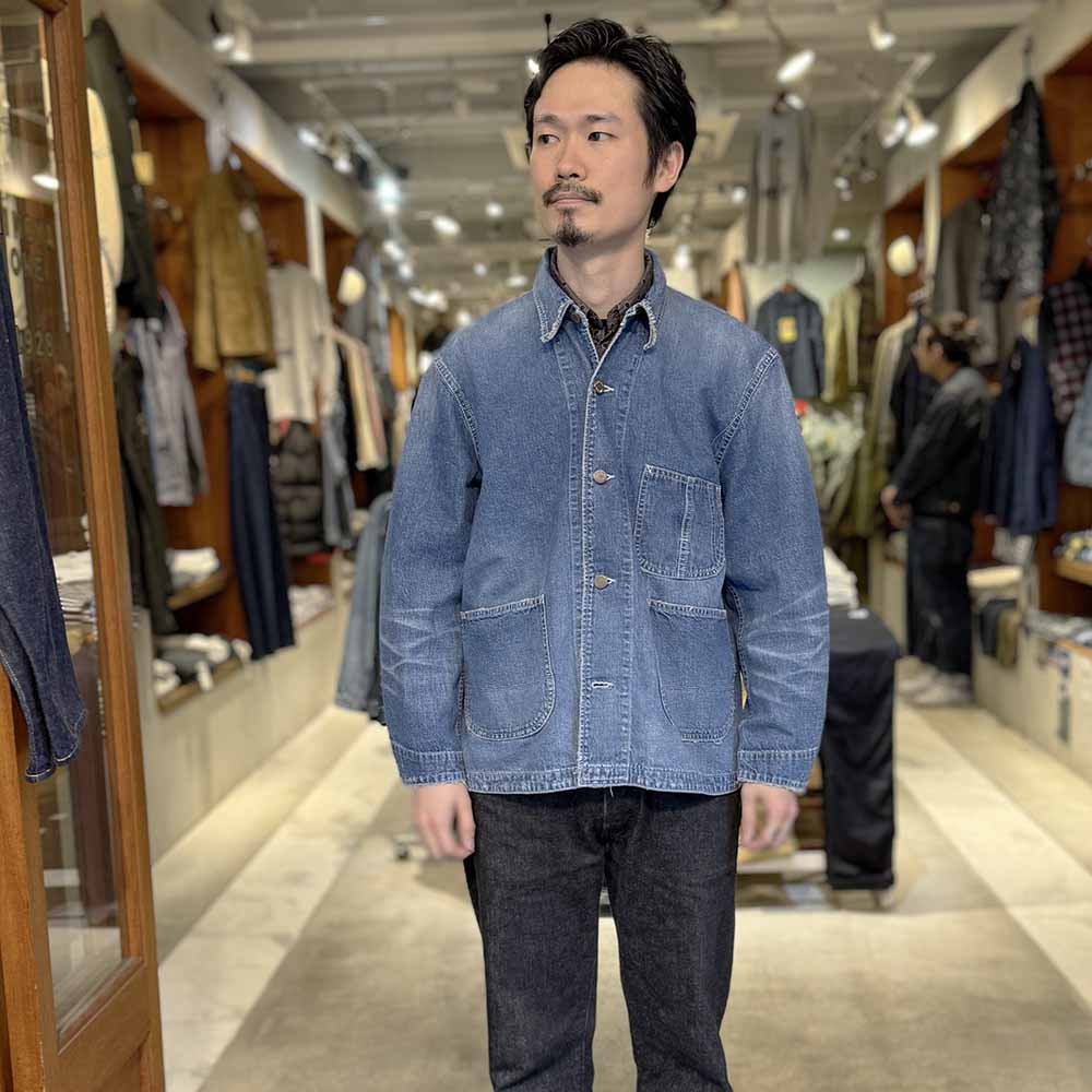 REMI RELIEF - 9.5oz Nep Denim Coverall - RN30389042