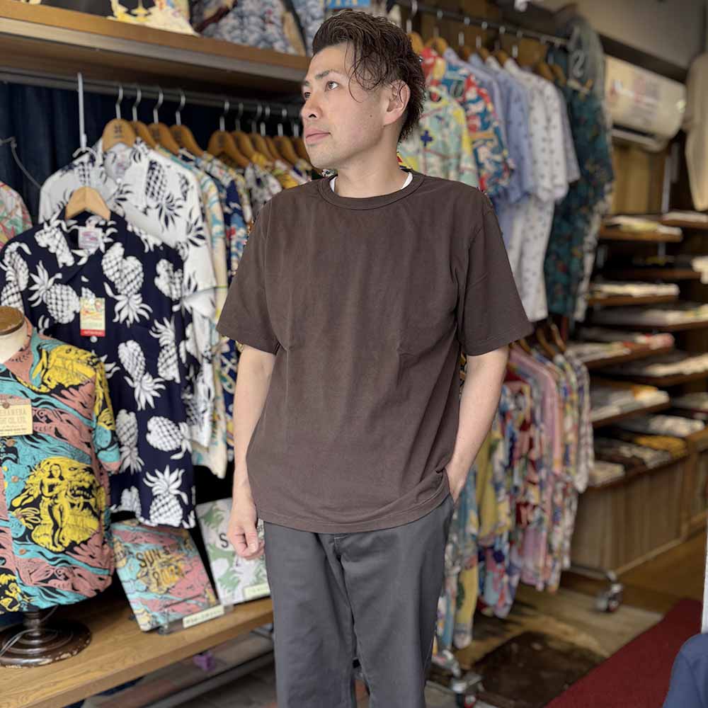 STUDIO D’ARTISAN & SA. - 石川台小寸編み天竺Tシャツ - 8204
