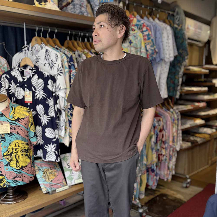 STUDIO D’ARTISAN & SA. - 石川台小寸編み天竺Tシャツ - 8204