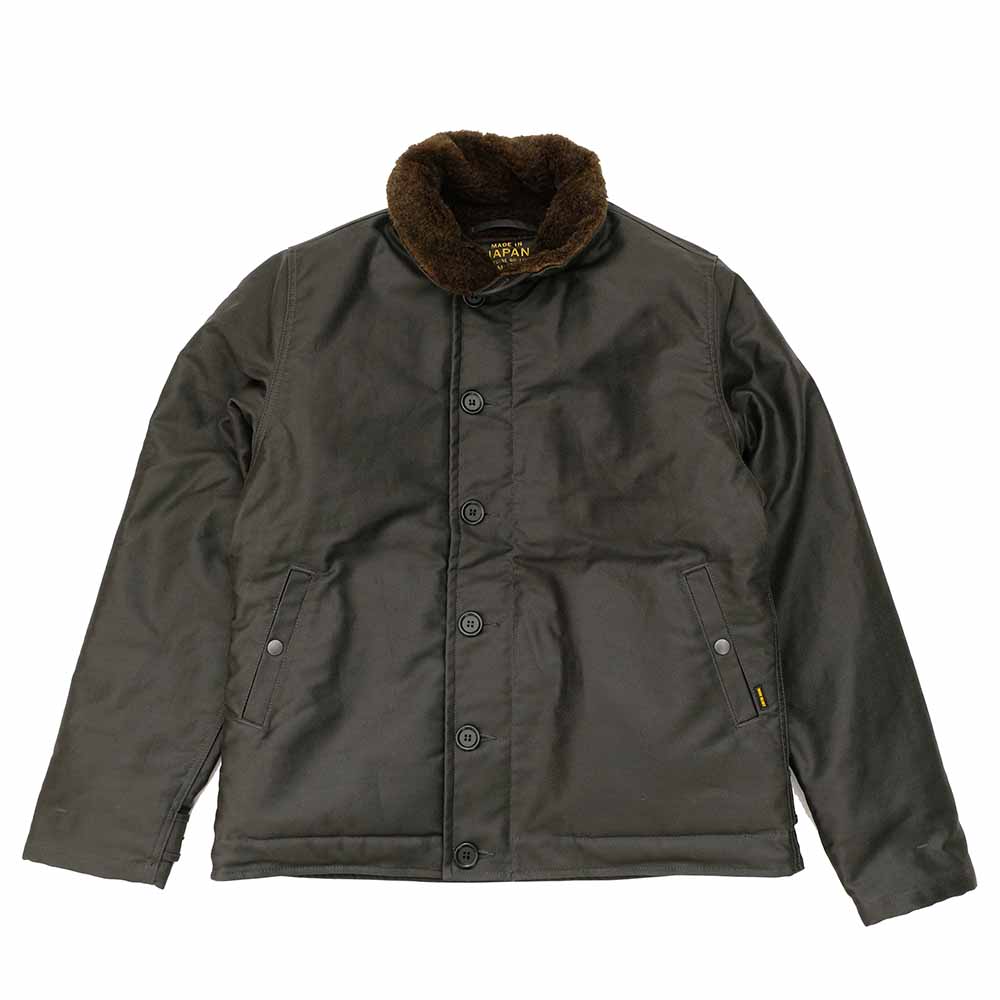 IRON HEART - OILED WHIPCORD - N-1 TYPE DECK JACKET - IHM-37