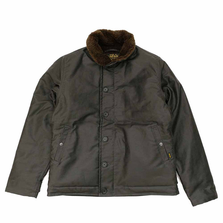 IRON HEART - OILED WHIPCORD - N-1 TYPE DECK JACKET - IHM-37