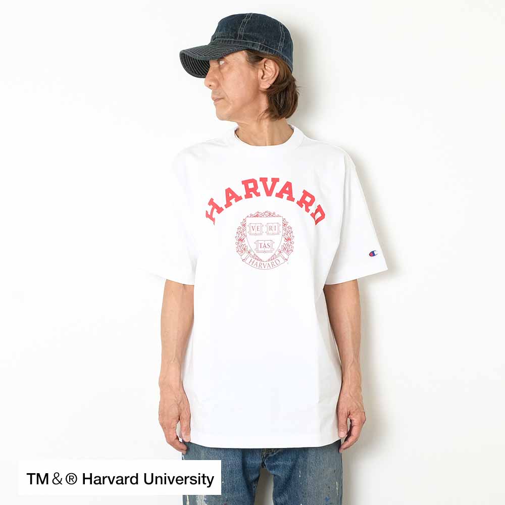 Champion- Made in U.S.A. - T-1011 T-SHIRT - HARVARD - C5-B307