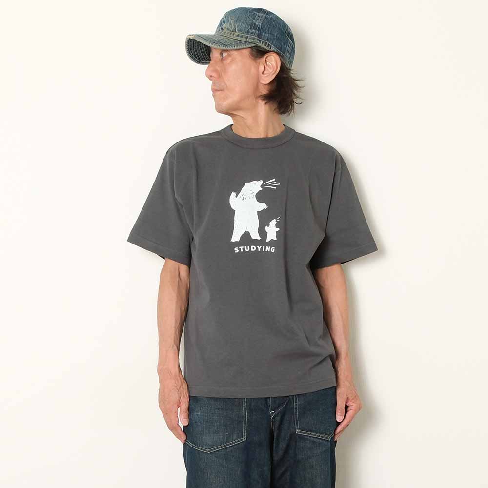 BARNS - Slaps - S/S Print T-shirt - STUDYING - BR-26305