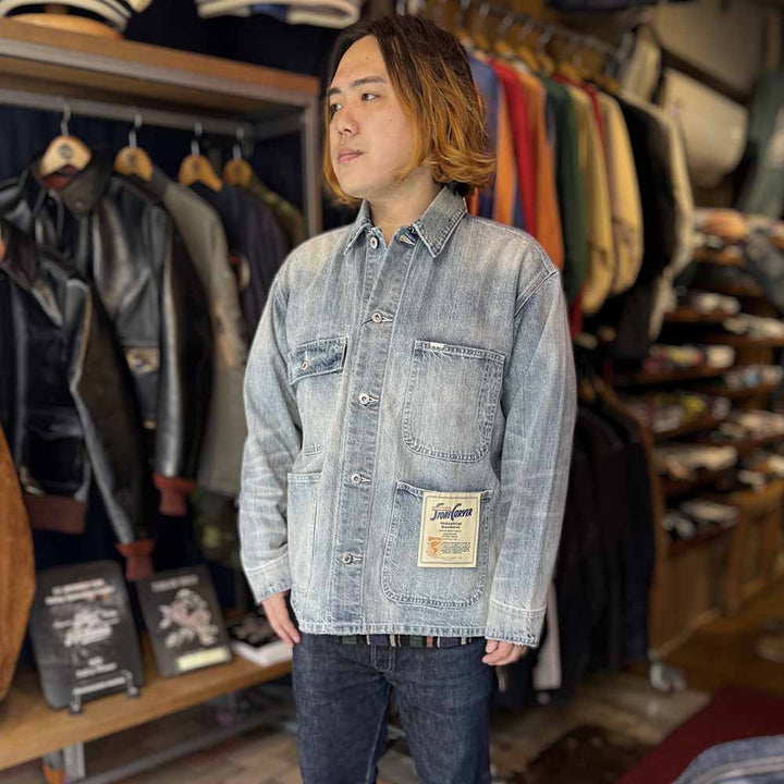 UNIVERSAL OVERALL - COVERALL - VINTAGE LIGHT WASH - HT2433400-B