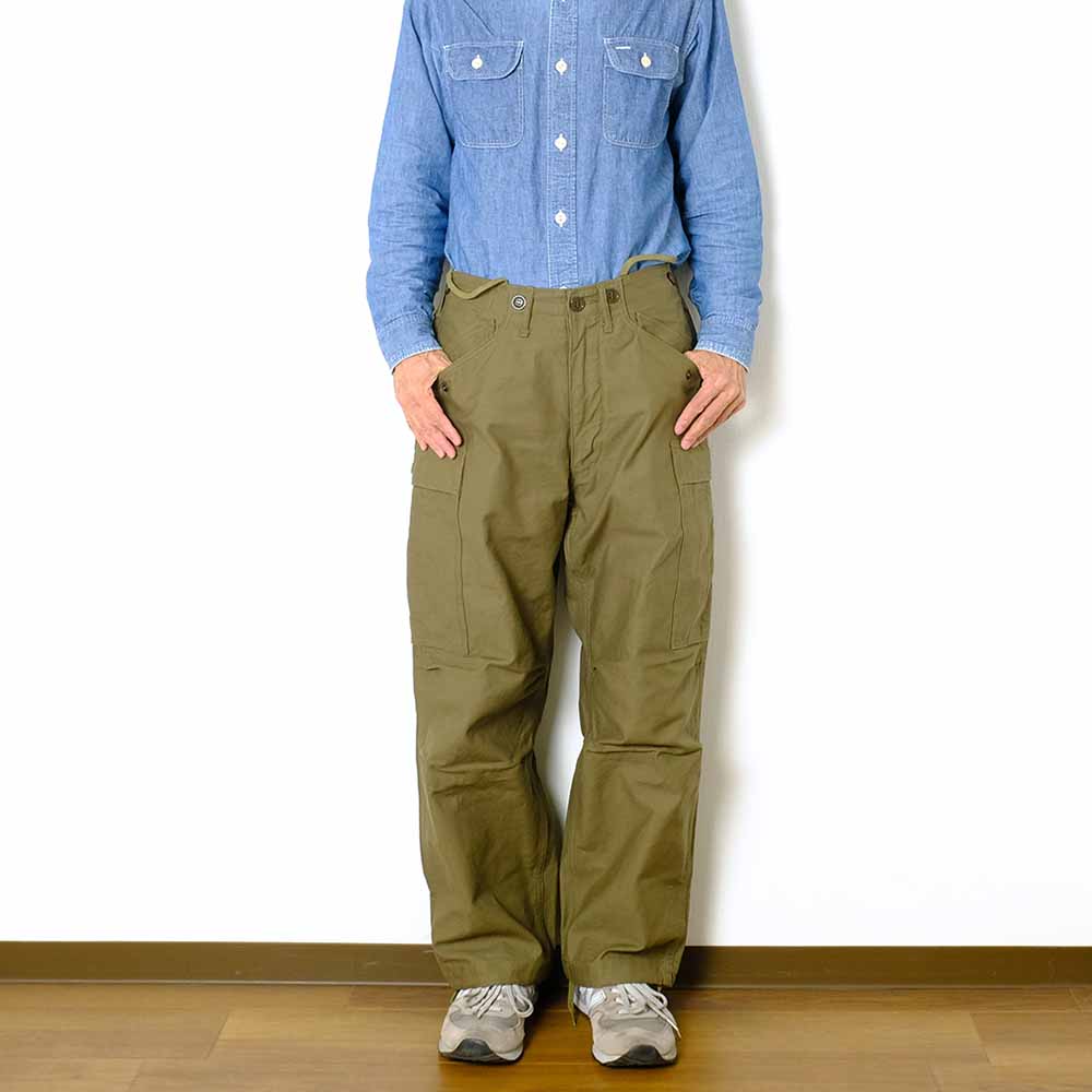 Buzz Rickson's TROUSERS SHELL,FILD,M-1951<br>SHORT LENGTH BR41962