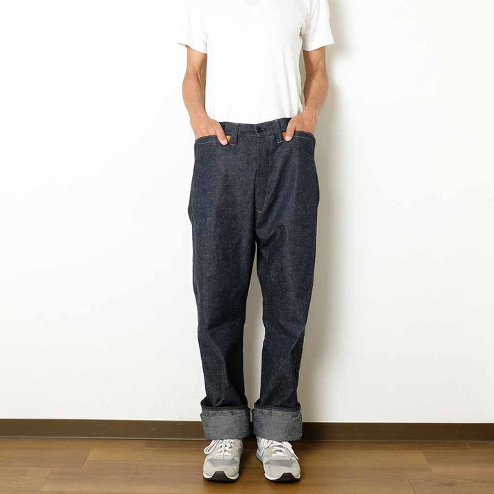 WAREHOUSE - GREENEBAUM - 1900 4POCKET HEAVY LEATHER BOUND OVERALL - 1229-1900