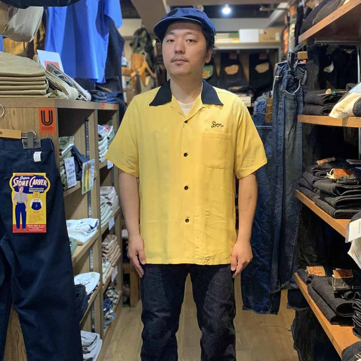 STYLE EYES - RAYON BOWLING SHIRT - ANN'S CORDIAL INN - SE39262