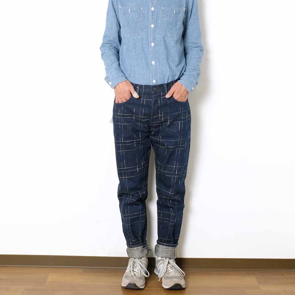 STUDIO D’ARTISAN - MIDARE KASURI JEANS - D1878