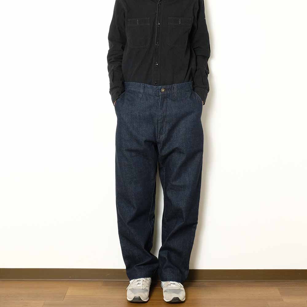 UNIVERSALOVERALL - HINOYA EXCLUSIVE - HERITAGE ORIGINAL PANTS - DENIM VERSION - HT-01HN