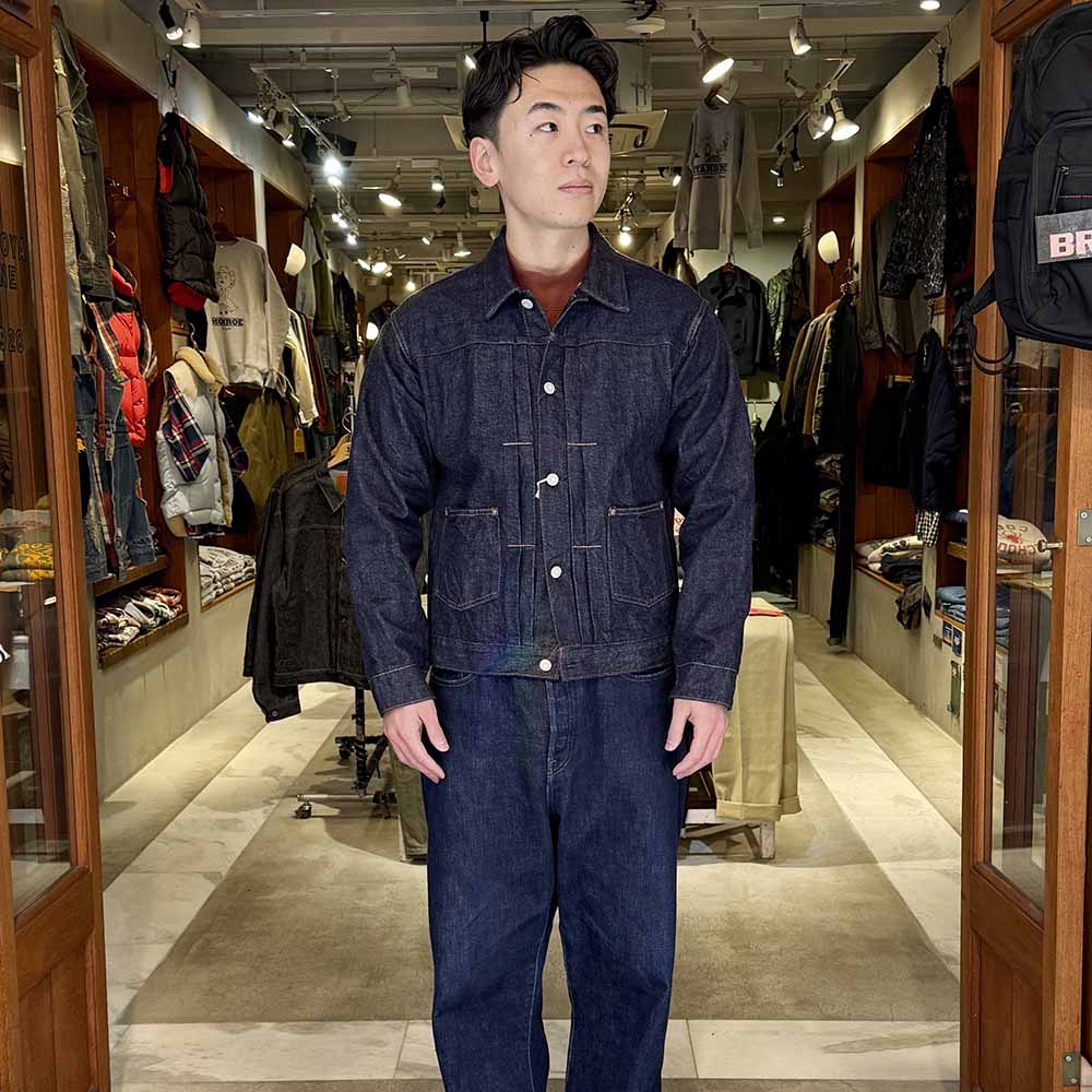 GENERAL THINGS - 2 Pockets Solid Denim Jacket - 7110