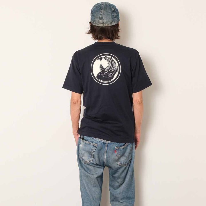 麿紋 - S/S T-SHIRT - ジンベイザメ - JINBEI-M