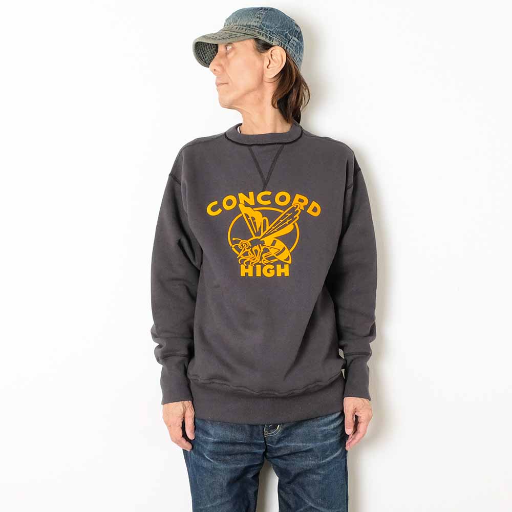 WAREHOUSE - Lot.401 - SET IN SLEEVE SWEAT - CONCORD - 401CON-25