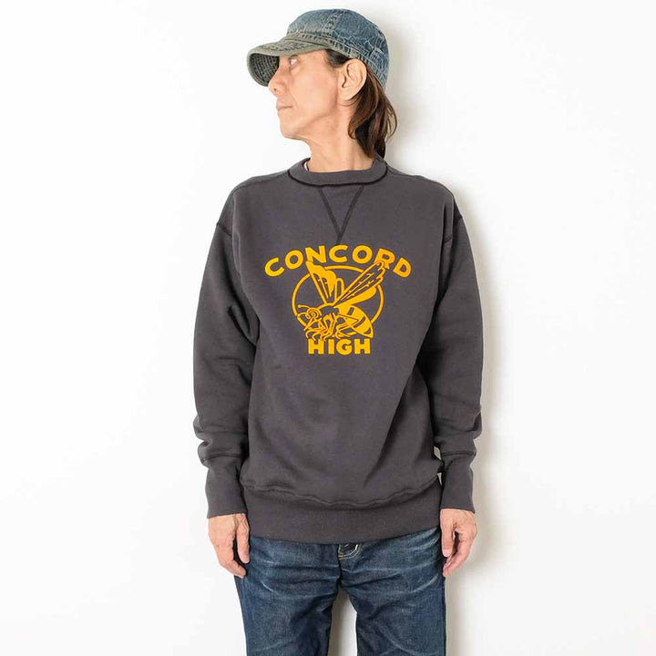 WAREHOUSE - Lot.401 - SET IN SLEEVE SWEAT - CONCORD - 401CON-25