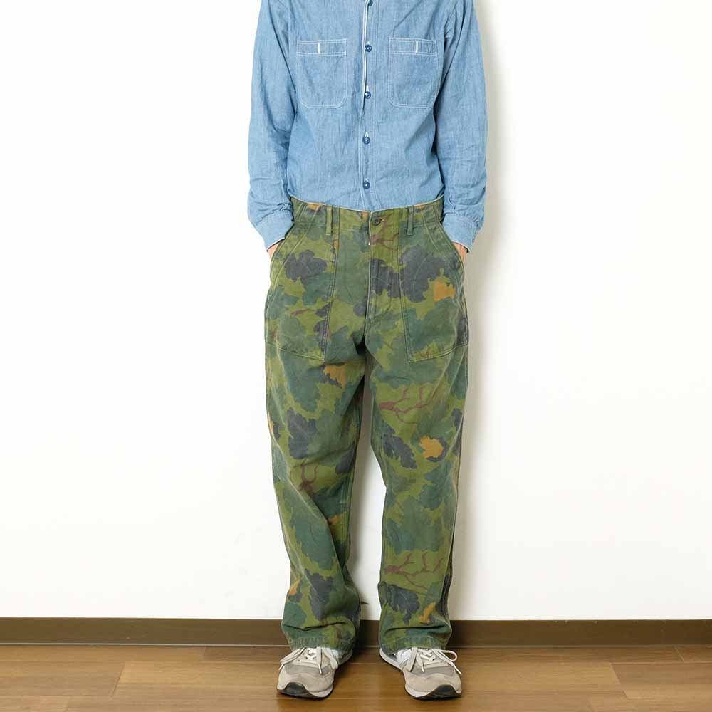 BUZZ RICKSON'S - MITCHEL PATTERN CAMOUFLAGE TROUSERS - CIVILIAN MODEL - BR42452