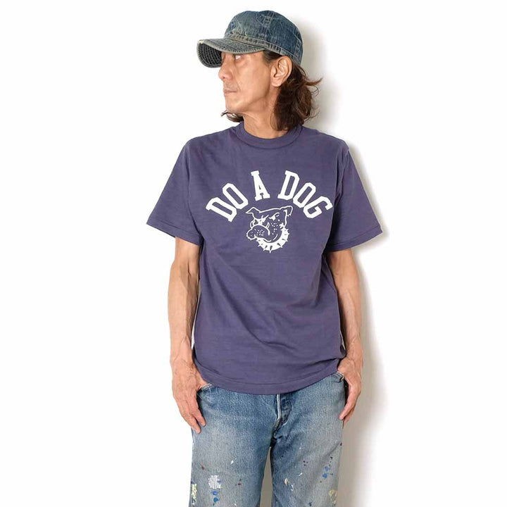 WAREHOUSE - Lot 4601 - S/S T-SHIRT - DO A DOG - 4601DO-26