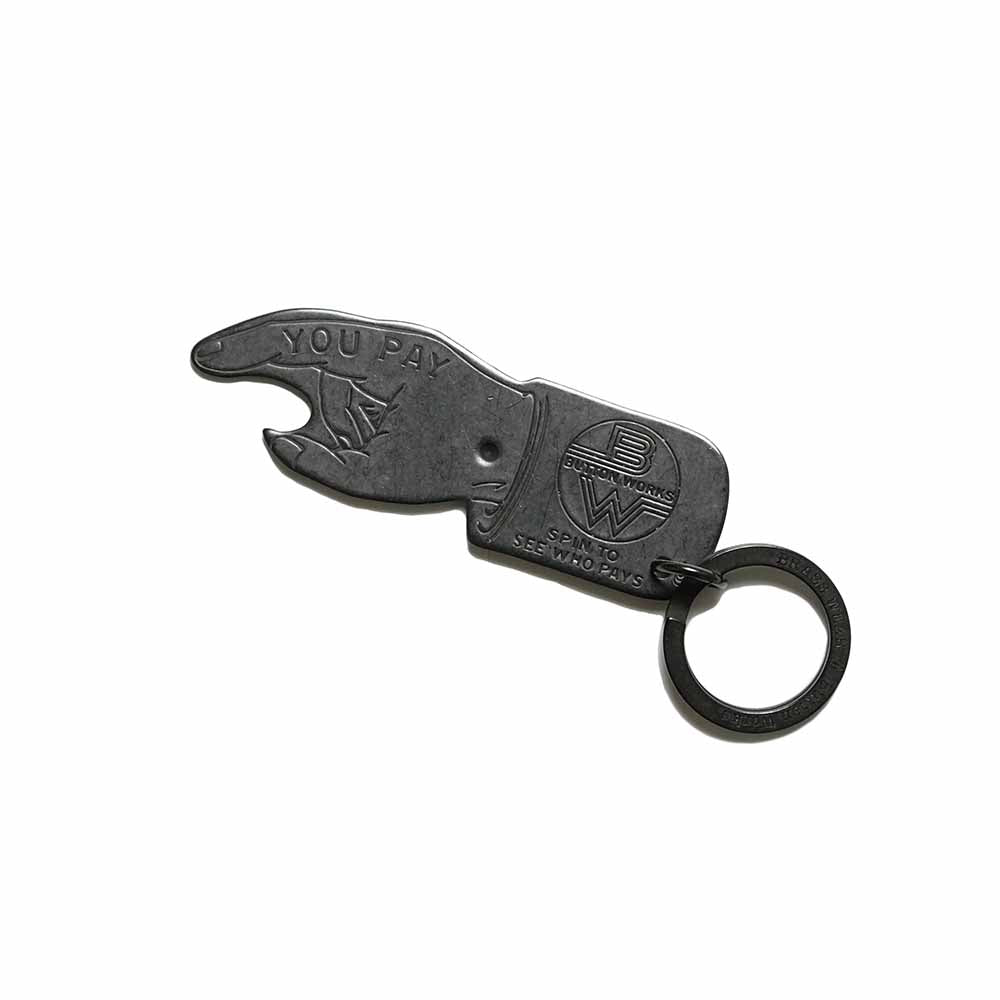 Button Works - BW You Pay Spinner - BLACK - BW-0186