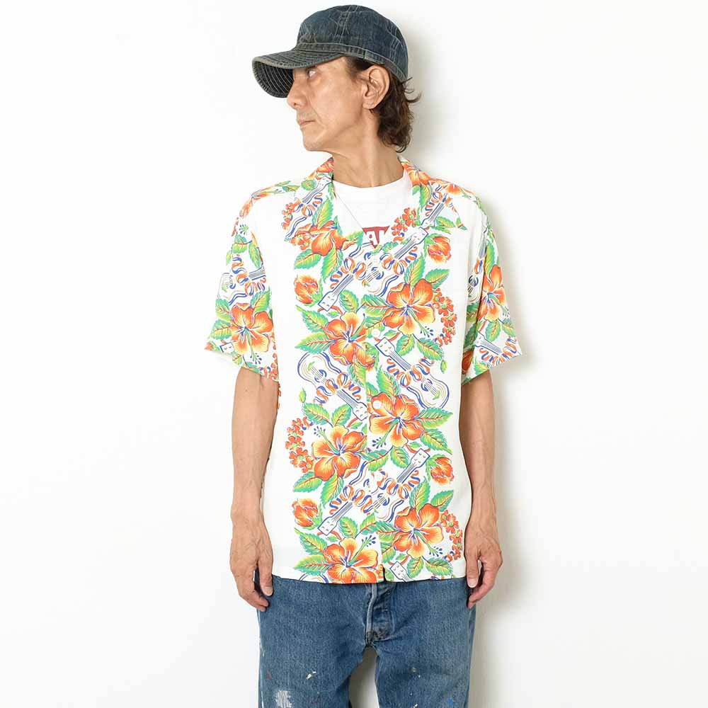 SUN SURF - S/S RAYON HAWAIIAN SHIRT - BLESSING GIFT FROM HAWAII - SS39212