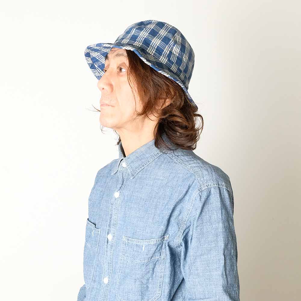 SUN SURF - UNION SUPPLY - PALAKA CHECK HAT - US02883