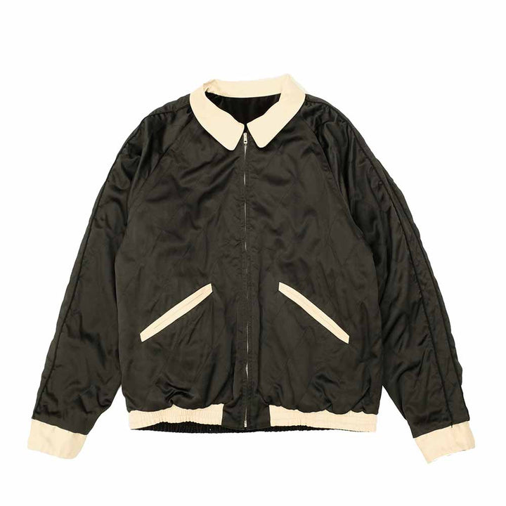 OLD JOE BRAND - STUNNING VELVET SOUVENIR JACKET - Niwatori(Rooster) to Hiyoko(Chick) - 252OJ-JK12