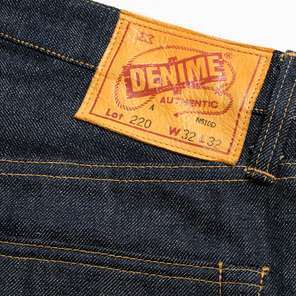 DENIME - by WAREHOUSE - Lot.220A - OFFSET XX MODEL - NON WASH - 220A-OR