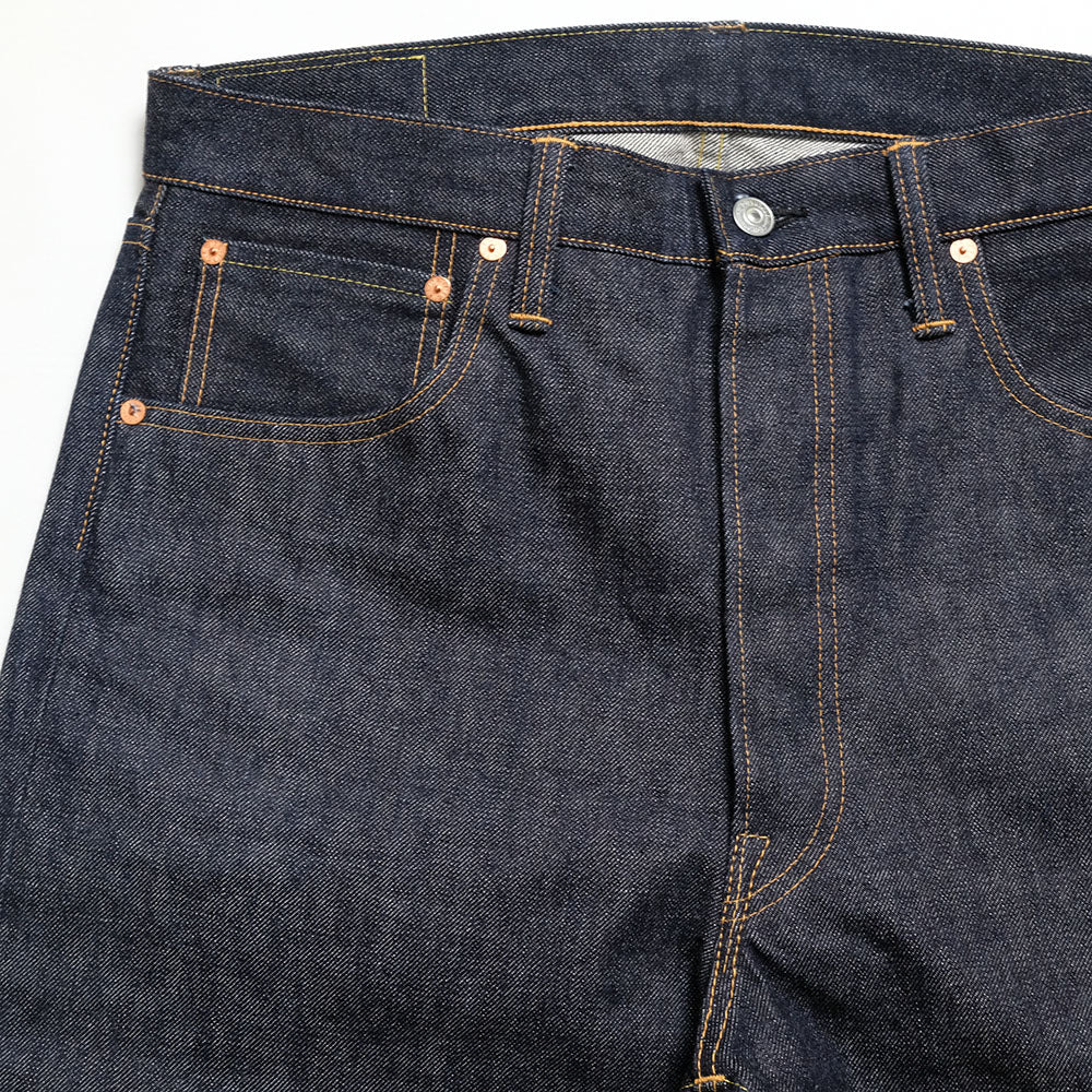 DENIME - by WAREHOUSE - Lot.220A - OFFSET XX MODEL - NON WASH - 220A-OR