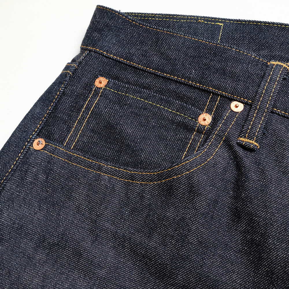 DENIME - by WAREHOUSE - Lot.220A - OFFSET XX MODEL - NON WASH - 220A-OR