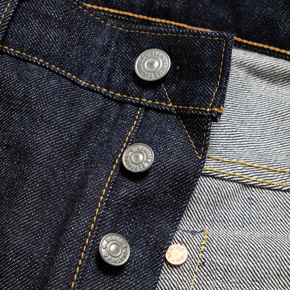 DENIME - by WAREHOUSE - Lot.220A - OFFSET XX MODEL - NON WASH - 220A-OR