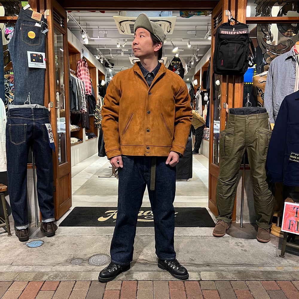 OLD JOE BRAND - PATINA DEERSKIN COSSAK JACKET - 241OJ-JK10