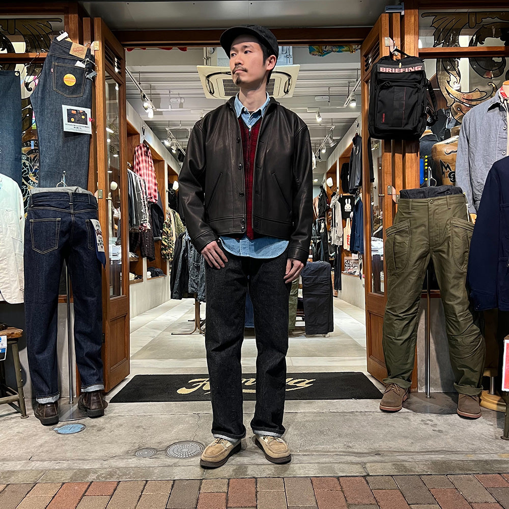 OLD JOE BRAND - PATINA DEERSKIN COSSAK JACKET - 241OJ-JK10