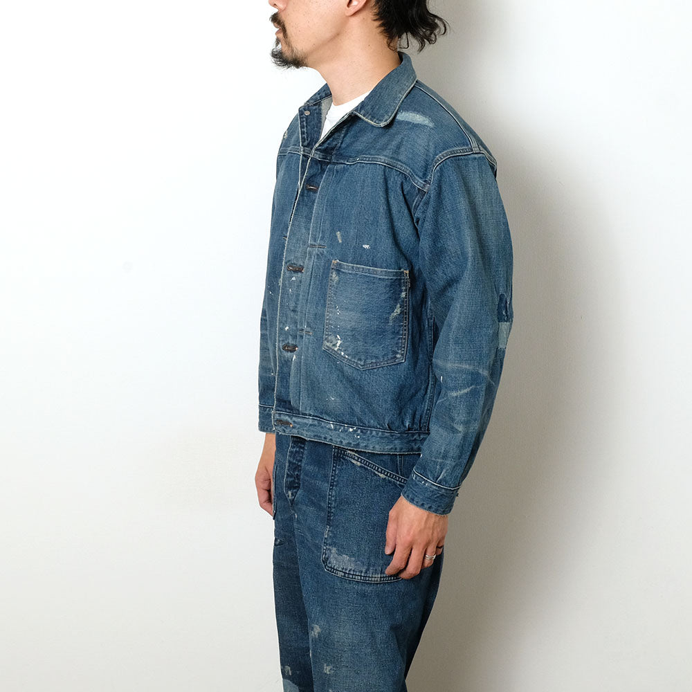 OLD JOE BRAND - ONE POCKET JEAN JACKET (SCAR FACE &amp; PAINT) - 252OJ-JK29