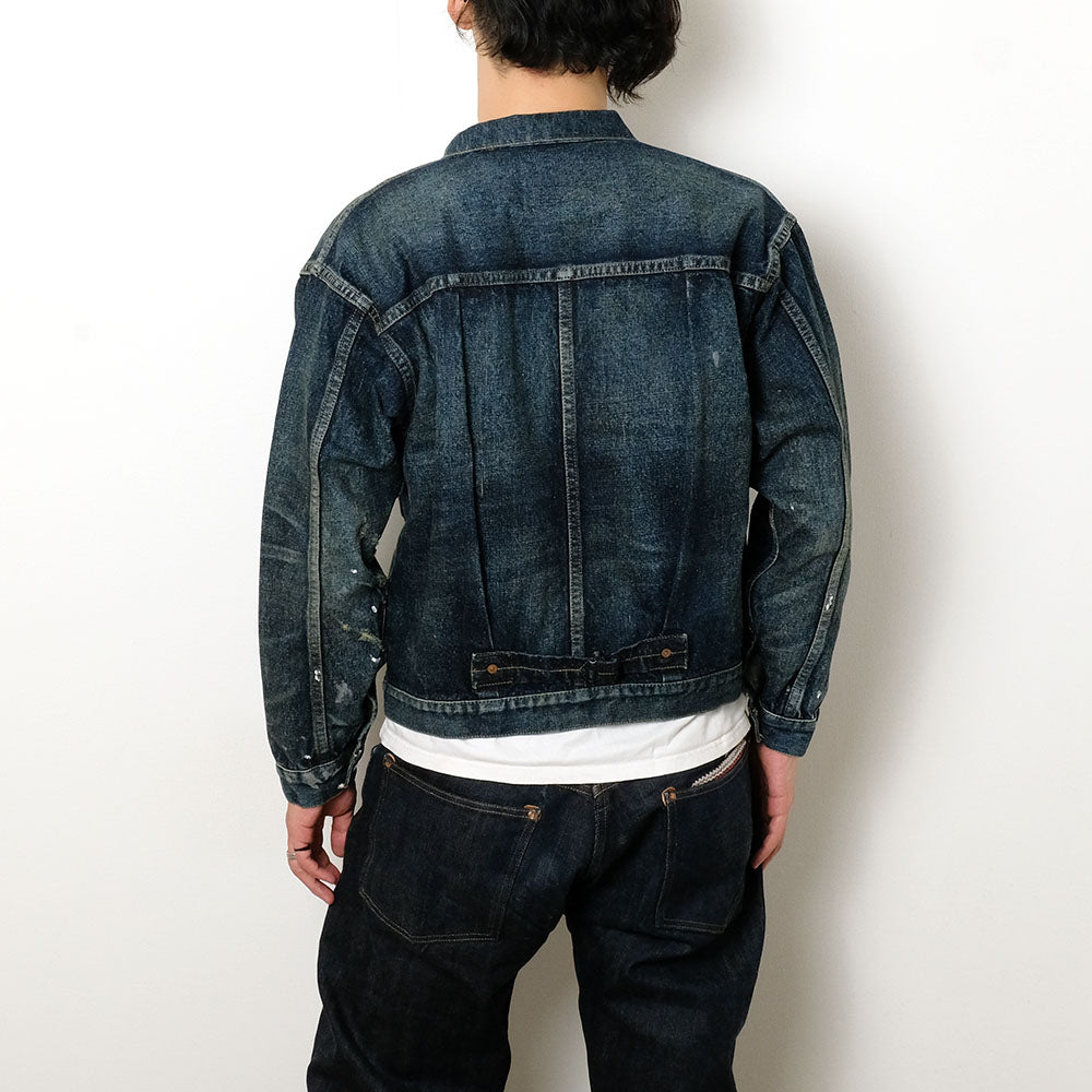 New Manual - #001 T-BACK DENIM JACKET - USED WASHED - 26SSJK-YY01-IDG
