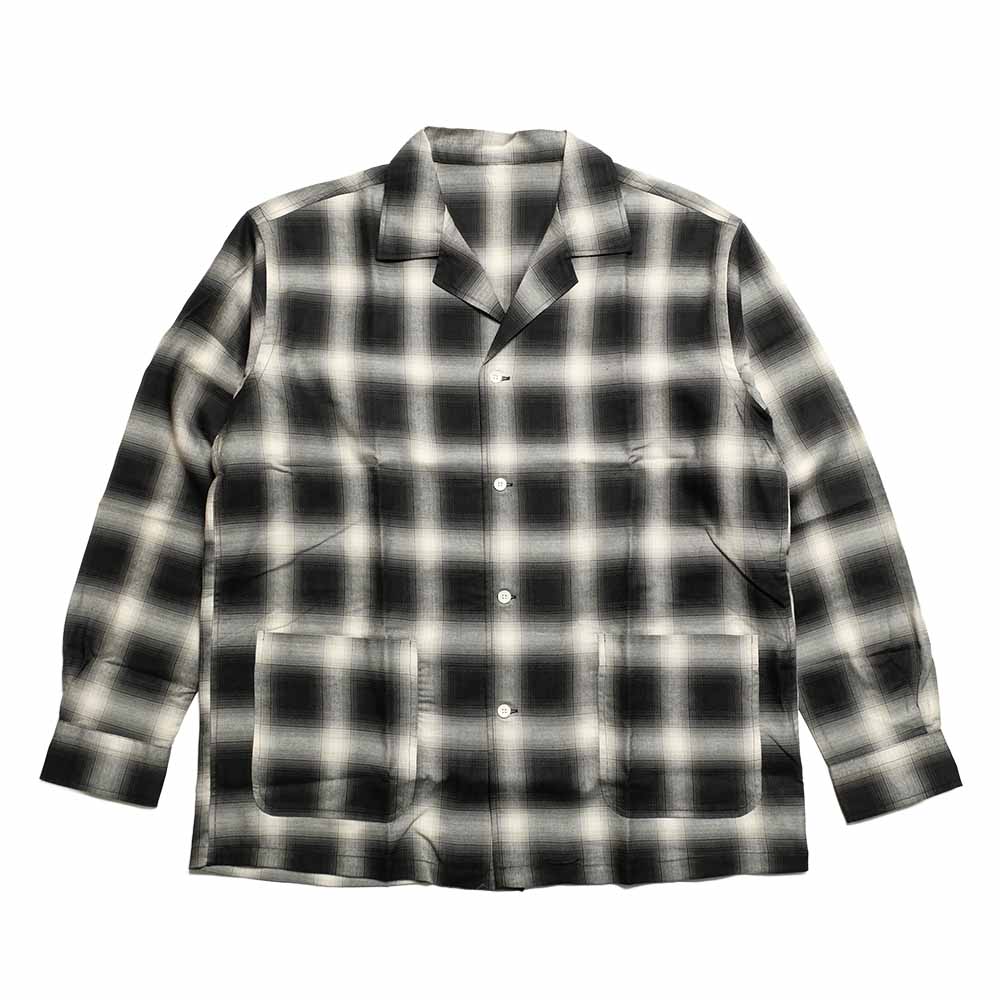 A VONTADE - Open Collar Shirts LS - VTD-0397-SH