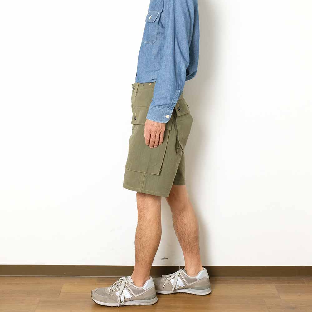 BUZZ RICKSON'S U.S. MARINE CORPS HERRINGBONE SHORTS BR52388
