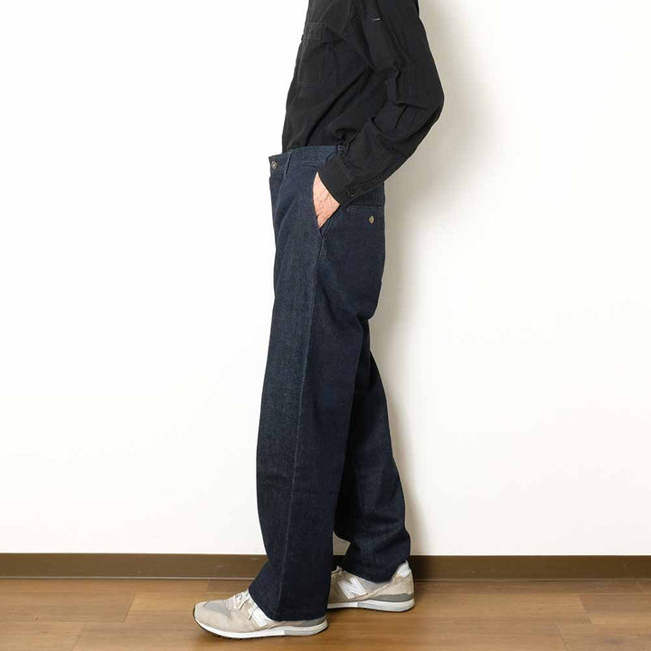 UNIVERSALOVERALL - HINOYA EXCLUSIVE - HERITAGE ORIGINAL PANTS - DENIM VERSION - HT-01HN