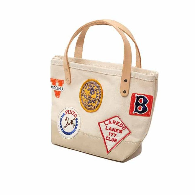 HERITAGE LEATHER CO. - VINTAGE PATCH MINI TOTE - HLC-9213