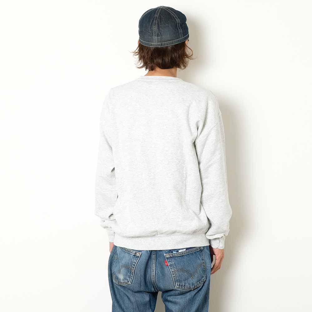 SUNNY SPORTS - THRIFTY LOOK - JESUS OVER-DYE CREW SWEAT - TL24F015