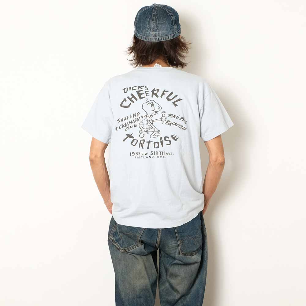 WAREHOUSE - 2ND HAND SERIES - Lot.4064 - S/S T-SHIRTS - TORTOISE - 4064TOR-26