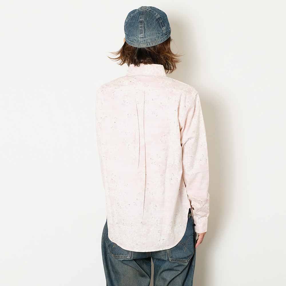 KOROMO ZAKURA - Southern Cross - Long-Sleeve Regular Shirt - Haze Cherry Blossom - SA1743