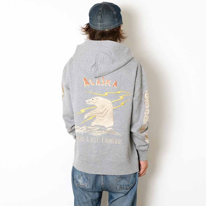 TAILOR TOYO - SUKA ZIP PARKA EMBROIDERED - ALASKA - TT69652