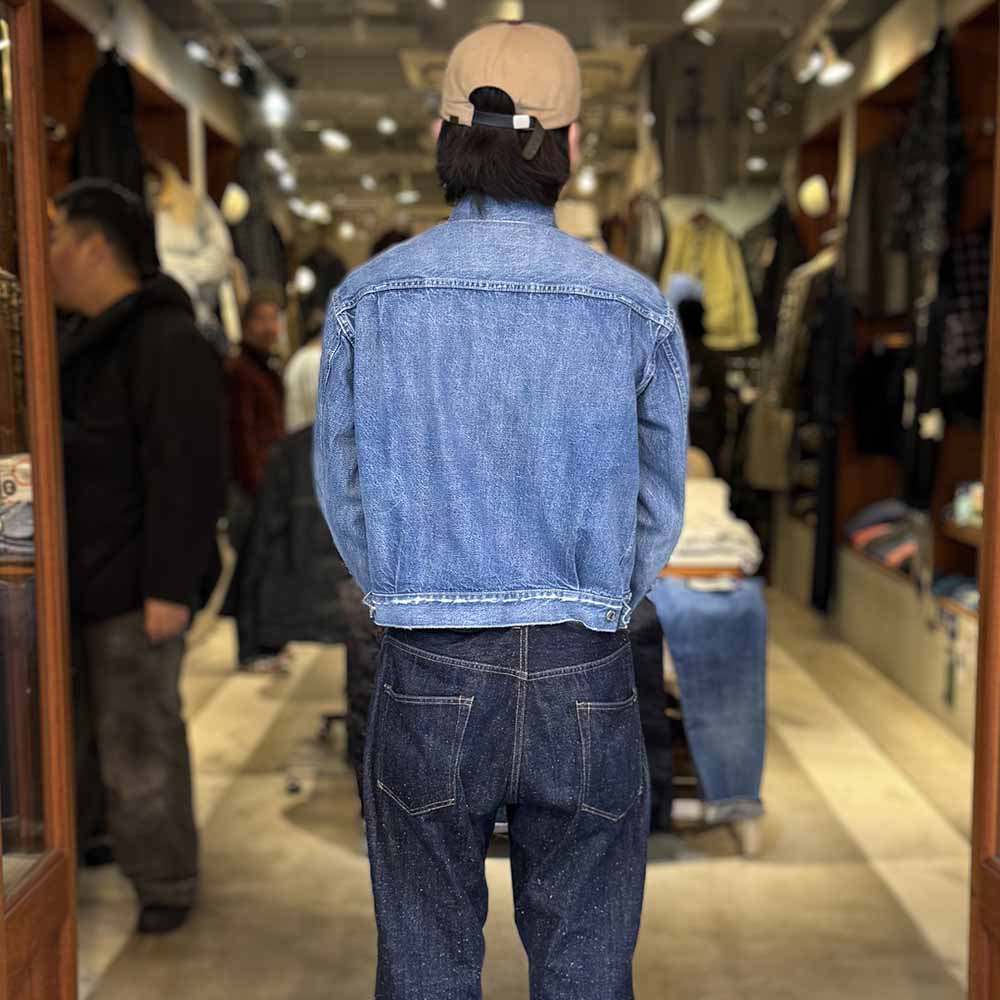 REMI RELIEF - 13oz 1954XX DENIM 2nd JACKET - USED BLUE - RN30389038