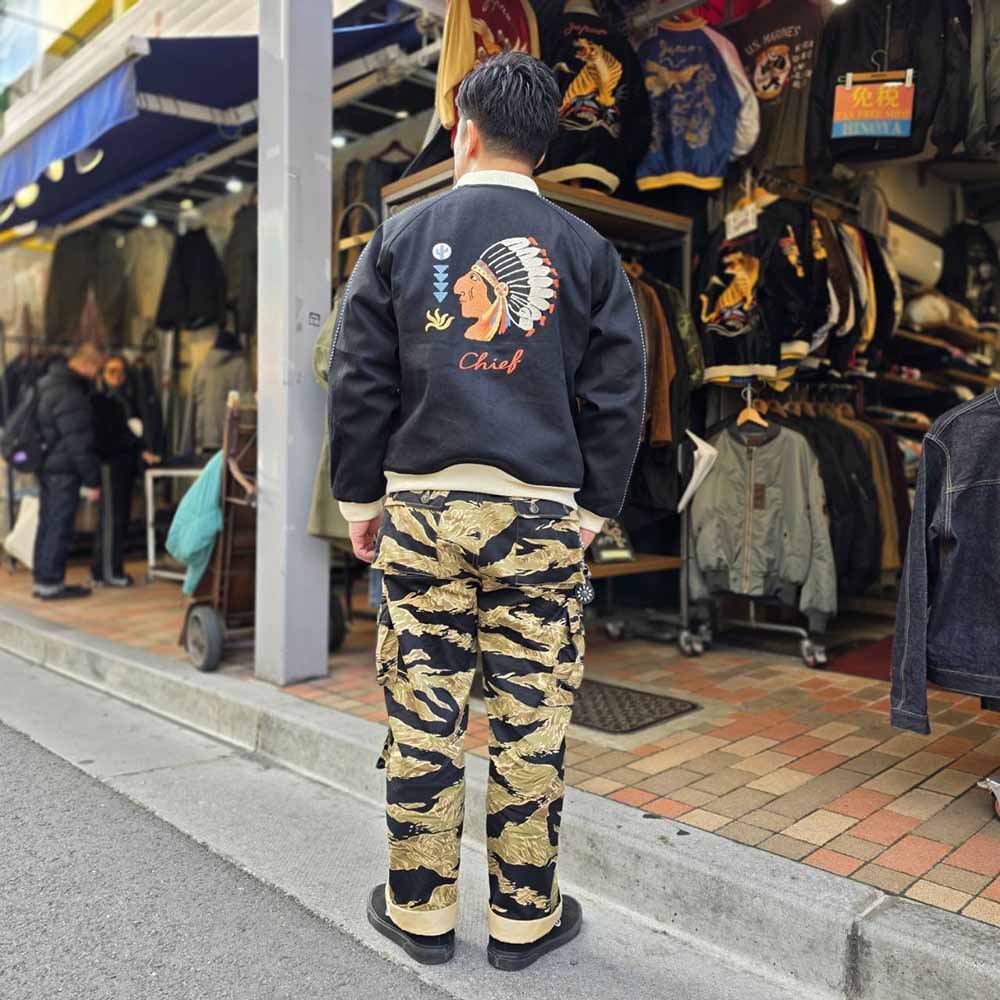 WESTOVERALLS - DENIM SOUVENR JACKET - WOVT-JK01-BW