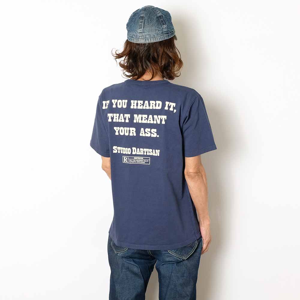 STUDIO D’ARTISAN - USA COTTON T-SHIRT - D'ARTISAN PARODY - 8211A