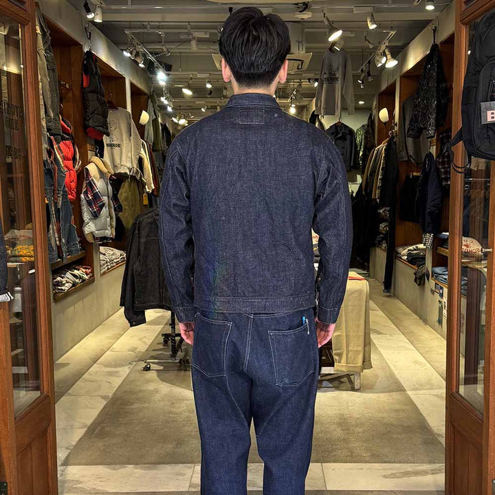 GENERAL THINGS - 2 Pockets Solid Denim Jacket - 7110