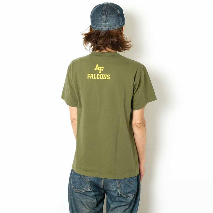 BUZZ RICKSON'S - S/S T-SHIRT - USAF FALCONS - BR79620