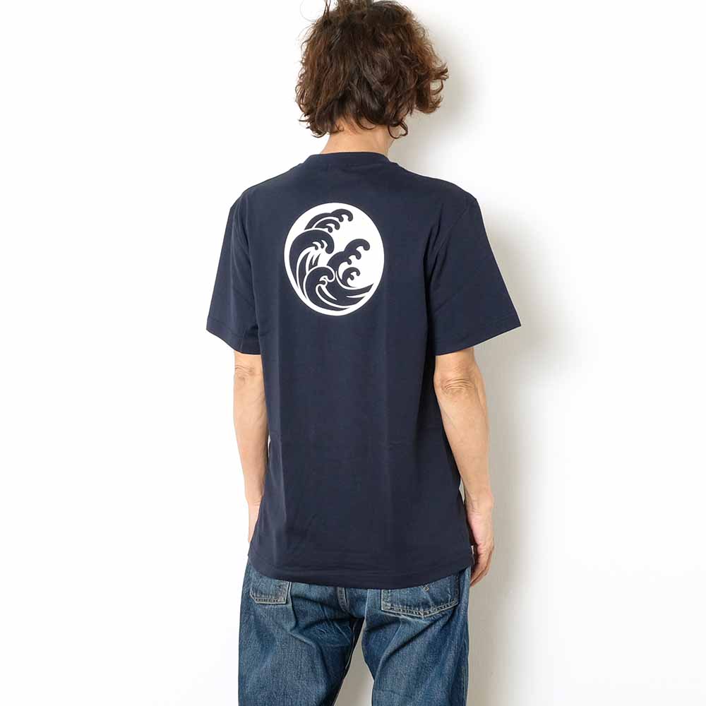 麿紋 - S/S T-Shirt - 波 - NAMI-M