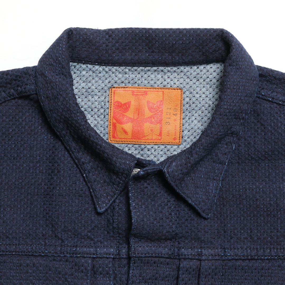 omotodenim - 15oz ORI-SASHI SASHIKO TYPE 1 JACKET - 3121