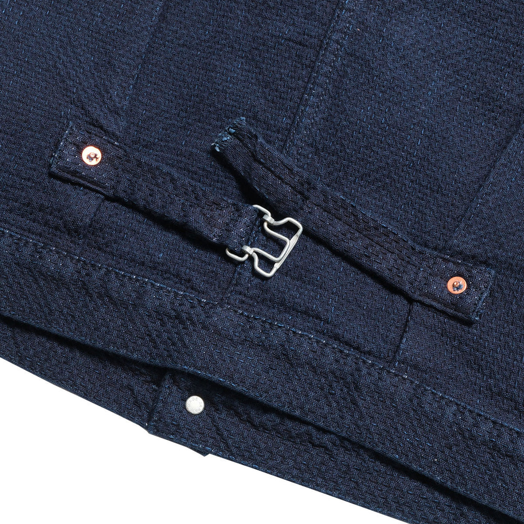 omotodenim - 15oz ORI-SASHI SASHIKO TYPE 1 JACKET - 3121