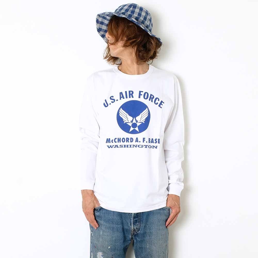 BUZZ RICKSON'S - L/S T-SHIRT - U.S. AIR FORCE - BR69626